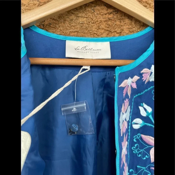 LaBellumHillary ScottLong Sleeve EmbroideredJacket - Picture 11 of 14